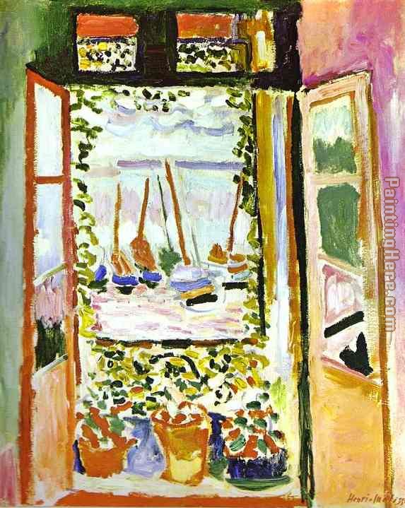 The Window painting - Henri Matisse The Window art painting